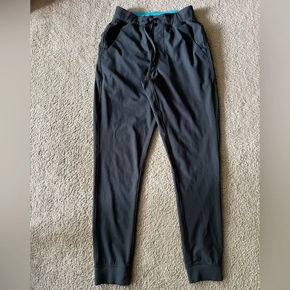 Birddogs Boom For Your Broomstick Joggers Pants Mens Size S Navy lined Stretch - Picture 10 of 16